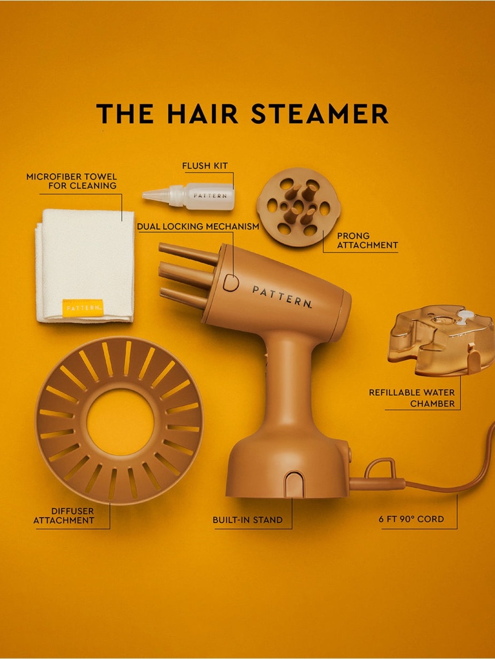 Pattern Hair Steamer - Picture 2 of 3